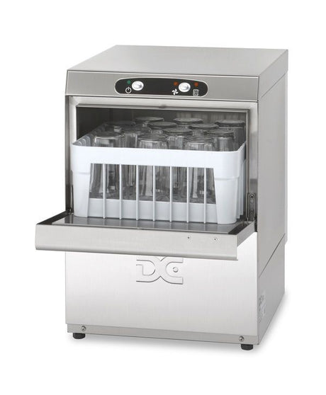 DC Economy Range EG35D Glasswasher with Drain Pump  350mm Rack 12 Pint Capacity Glasswashers DC   