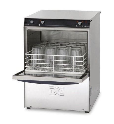 DC Standard Range SGP40D Tall Glasswasher with Drain Pump  400mm Rack 18 Pint Capacity Glasswashers DC   