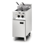 Lincat Opus 800 Twin Tank Twin Basket Free Standing Electric Fryer OE8105 Freestanding Electric Fryers Lincat   