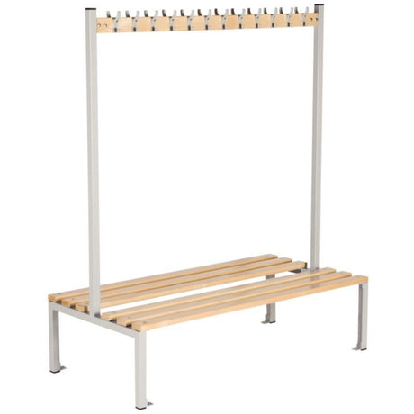 Double Sided Island Seating 1500mm - CF498 Cloakroom Equipment Elite Lockers   