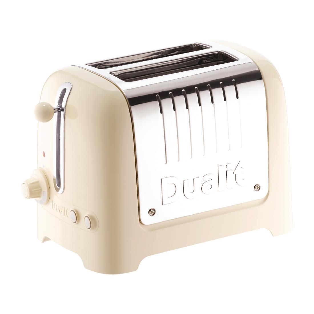 Dualit 2 Slice Lite Toaster Cream 26202 - CC801 Toasters Dualit   