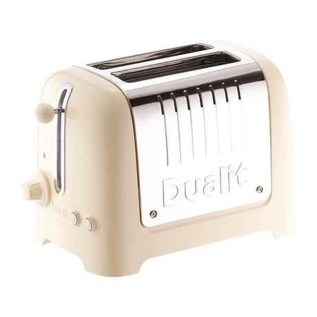 Dualit 2 Slice Lite Toaster Cream 26202 - CC801
