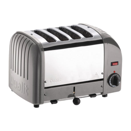 Dualit 4 Slice Vario Toaster Metallic Silver 40349 - CD327 Toasters Dualit   
