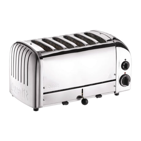 Dualit 6 Slice Vario Toaster Stainless Steel 60144 - E972 Toasters Dualit   