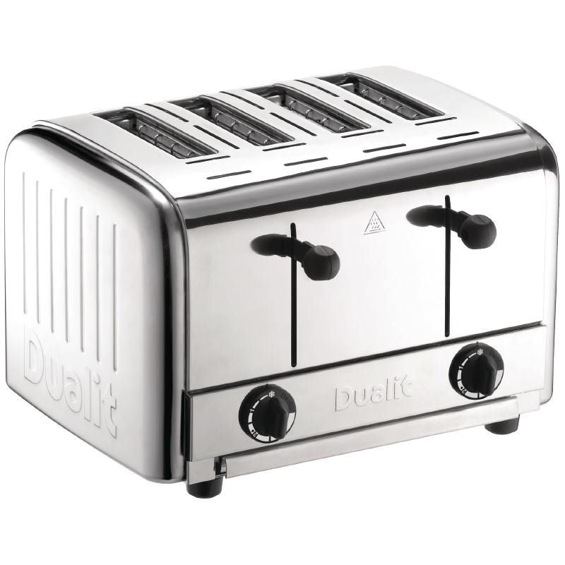 Dualit Caterers 4 Slice Pop Up Toaster 49900 - DK840 Toasters Dualit   