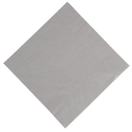 Duni Compostable Dinner Napkins Granite Grey 400mm (Pack of 1000) - GJ114 Paper Napkins Duni   