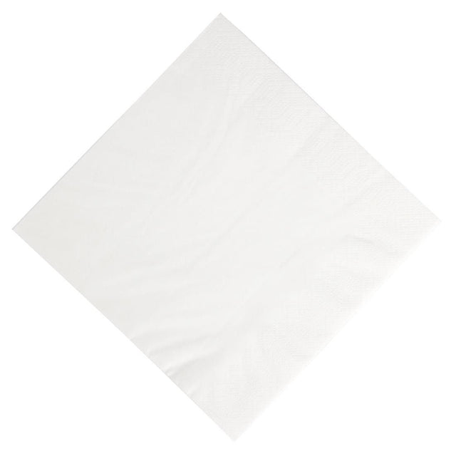 Duni Compostable Dinner Napkins White 400mm (Pack of 1000) - GJ112 Paper Napkins Duni   