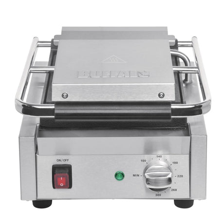 Buffalo Bistro Ribbed Contact Grill - DY993