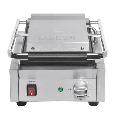 Buffalo Bistro Ribbed Contact Grill - DY993 Contact Grills & Panini Makers Buffalo   