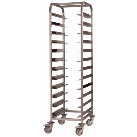 EAIS Stainless Steel Clearing Trolley 12 Shelves - DP292 Clearing Trolleys EAIS   