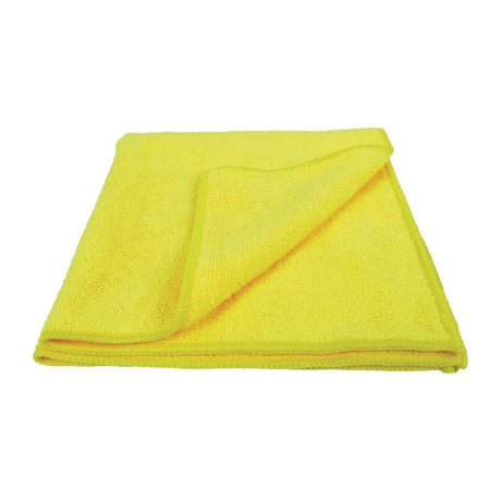 EcoTech Microfibre Cloths Yellow (Pack of 10) - FA218