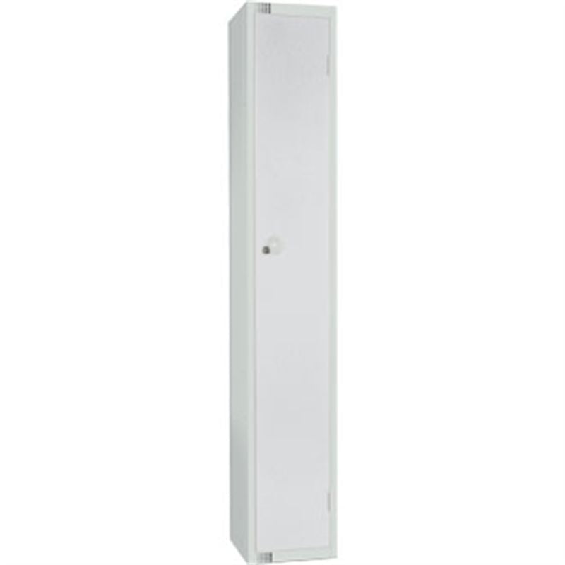 Elite Single Door Locker Grey Padlock 300mm - W929-P Lockers and Key Cabinets Elite Lockers Limited   