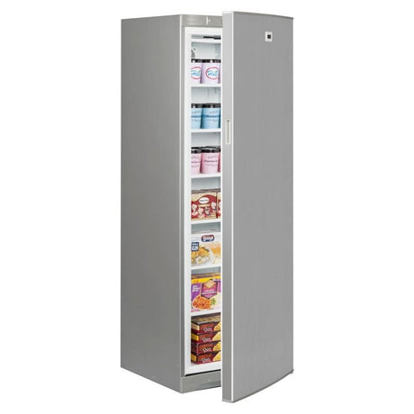 Elstar Single Door Upright Storage Freezer Grey - CEV350