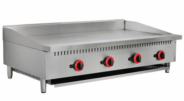 Empire 4 Burner Counter Top Gas Griddle 1220mm Wide - EMP-WK-MGRG-48 Gas Griddles Empire   