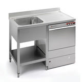 Empire Single Bowl Dishwasher Sink – 1200mm, Right Hand Drainer, Undercounter Space for Dishwasher | EMP-SSSBDWRD-1200 Dishwasher Sinks Empire
