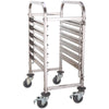 Empire Stainless Steel 6 Tier GN 1/1 Trolley - EMP-RT1106 GN & Racking Trolleys Empire   