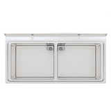 Empire Stainless Steel Double Pot Wash Catering Sink - PW-1400 Pot Wash Sinks Empire   