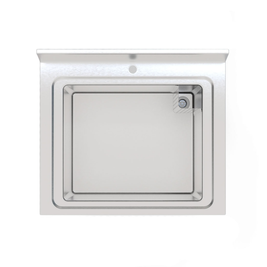 Empire Single Pot Wash Sink – Stainless Steel Catering Sink with Undershelf | PW-800-CB-1 Pot Wash Sinks Empire