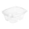 Faerch Fresco Three-Compartment Recyclable Deli Containers With Lid 750ml / 26oz - FB360 Takeaway Food Containers Faerch   