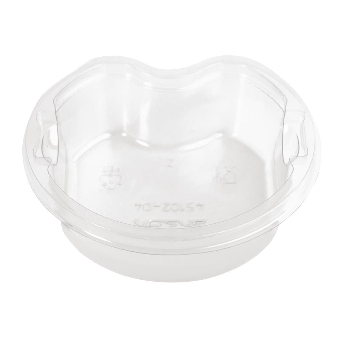 Faerch OHCO and JARR 95mm Recyclable Deli Pot Inserts 99ml / 3.5oz - FB383 Condiment Pots & Soup Cups Faerch   