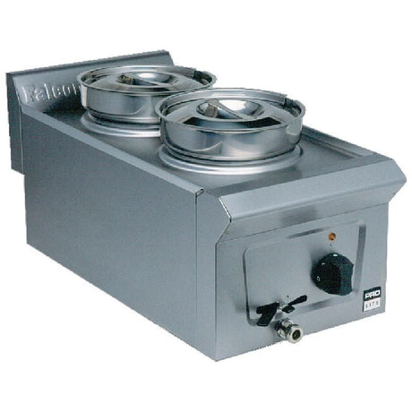 Falcon Pro-Lite Two Pot Bain Marie LD33 - F437 Falcon Falcon   