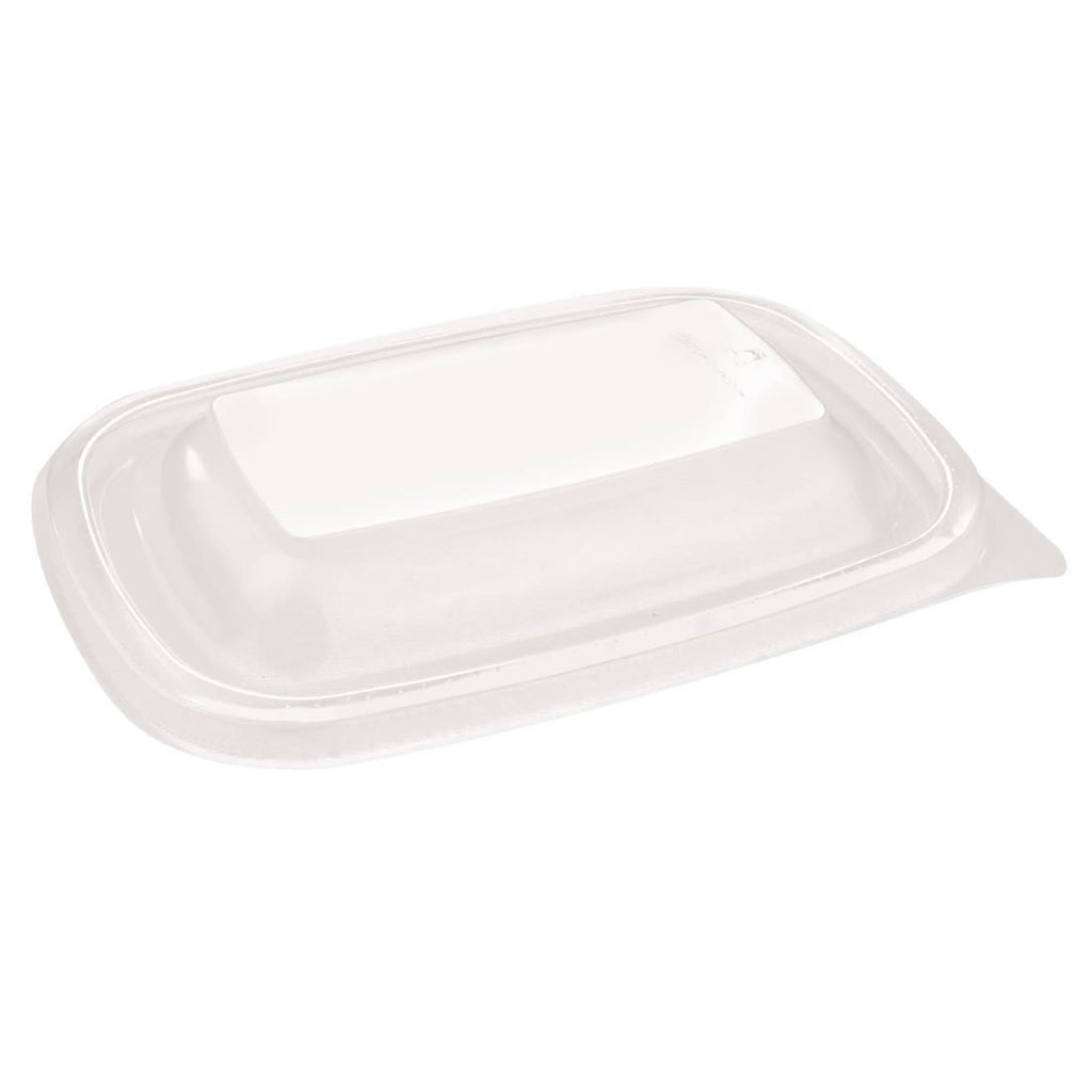 Fastpac Small Rectangular Food Container Lids 500ml / 17oz - DW783 Takeaway Food Containers FastPac   