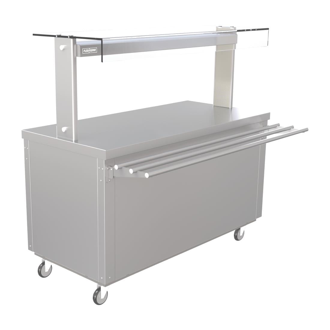 Parry Ambient Buffet Bar with Chilled Cupboard 1495mm FS-A4PACK - FD232 Hot Cupboards Parry   