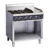 Cobra Natural Gas Range 4 Burner with Griddle C9CN - FE672-N Gas Griddles Cobra   