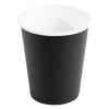 Fiesta Disposable Coffee Cups Single Wall Black 225ml / 8oz (Pack of 50) - GF041 Disposable Cups Fiesta   