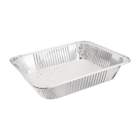 Fiesta Foil 1/2 Gastronorm Containers (Pack of 5) - CP513 Disposable Platters & Trays Fiesta   