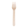Fiesta Green Biodegradable Disposable Wooden Forks (Pack of 100) - CD903 Disposable Cutlery Fiesta Green   
