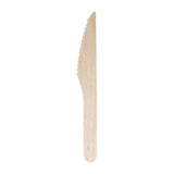 Fiesta Green Biodegradable Disposable Wooden Knives (Pack of 100) - CD902 Disposable Cutlery Fiesta Green   