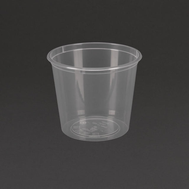 Fiesta Plastic Microwavable Deli Pots 150ml / 5.25oz (Pack of 100) - CT083 Condiment Pots & Soup Cups Fiesta   