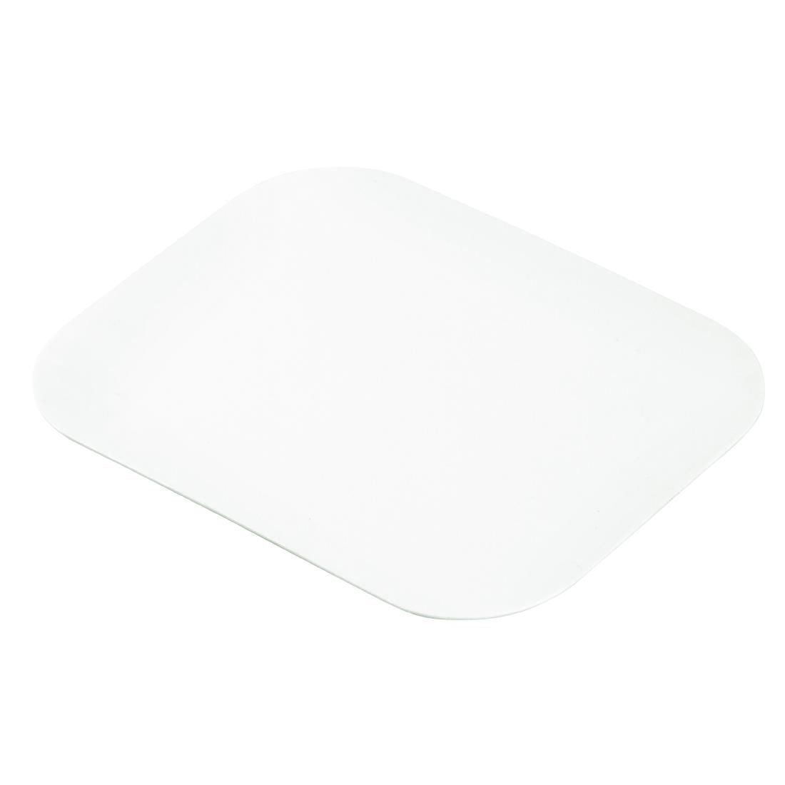 FIesta Waxed Lid for Small Foil Containers (Pack of 1000) - CD948 Takeaway Food Containers Fiesta   