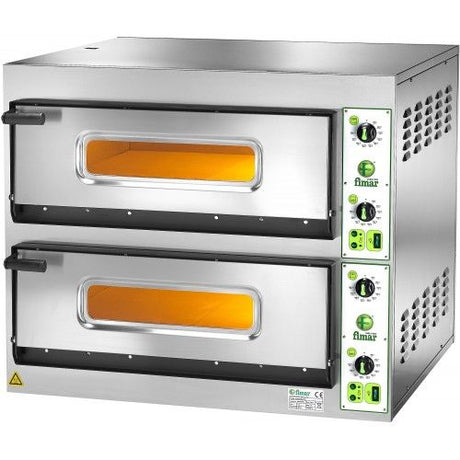 Fimar FES 4+4 Electric Oven - FES4+4 Twin Deck Pizza Ovens Fimar   