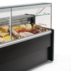 Zoin Tibet Refrigerated Serveover Counter Chiller Black 1500mm - FP922-150 Standard Serve Over Counters Zoin Hill   