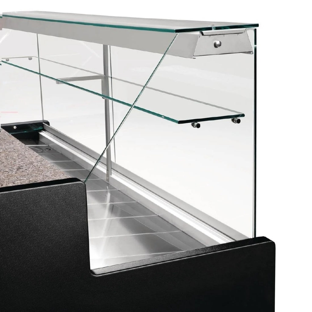 Zoin Zoin Tibet Refrigerated Serveover Counter Chiller Black 1000mm - FP922 ...