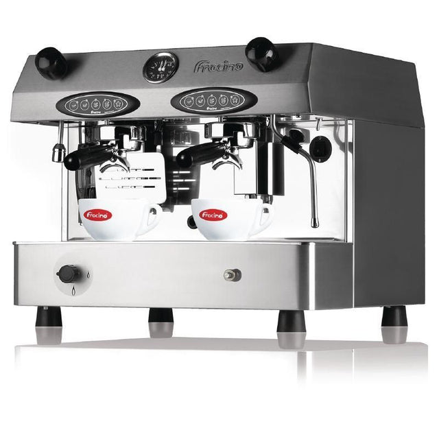 Fracino Dual Fuel Classic Coffee Machine Automatic 2 Group - GJ547 2 Group Espresso Coffee Machines Fracino   