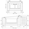 Framec Counter Top Scoop Ice Cream Display 2 x 5 Litre - MINI CREAM 2V Ice Cream Display Freezers Framec   