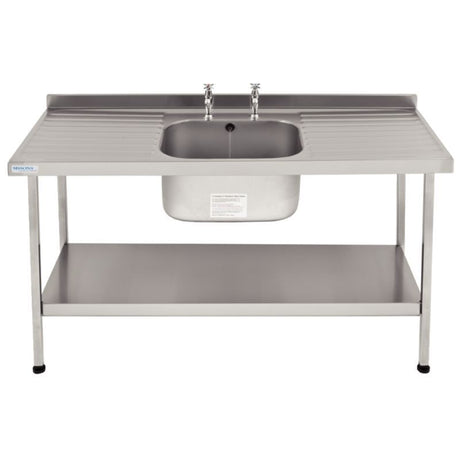 Franke Stainless Steel Centre Bowl Sink (Self Assembly) - P370 Single Bowl Sinks Franke   