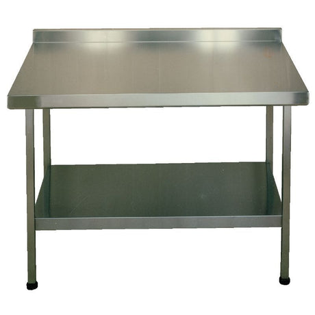 Franke Stainless Steel Wall Table With Upstand 900x 1500x 600mm - P077 Stainless Steel Wall Tables Franke   