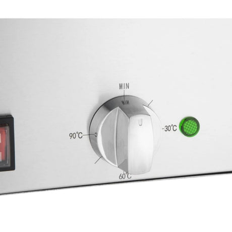 Buffalo Wet Heat Bain Marie 2 x GN1/3 & 2 x GN1/6 Pans Included - FT691 Bain Maries Buffalo   