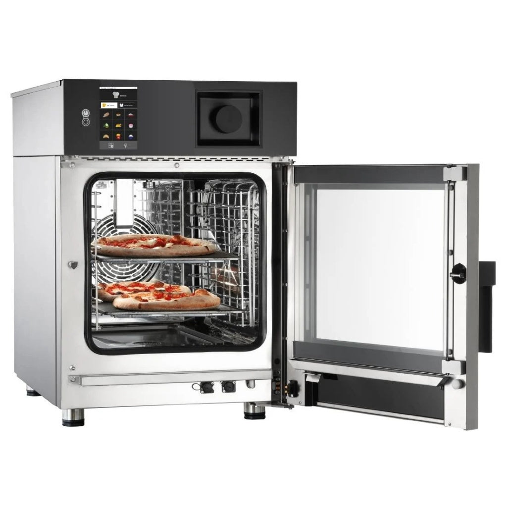 Giorik Kore KM061W 6 x 1/1GN Slimline Electric Combi Oven with Wash System - FW871 Combination Ovens Giorik   