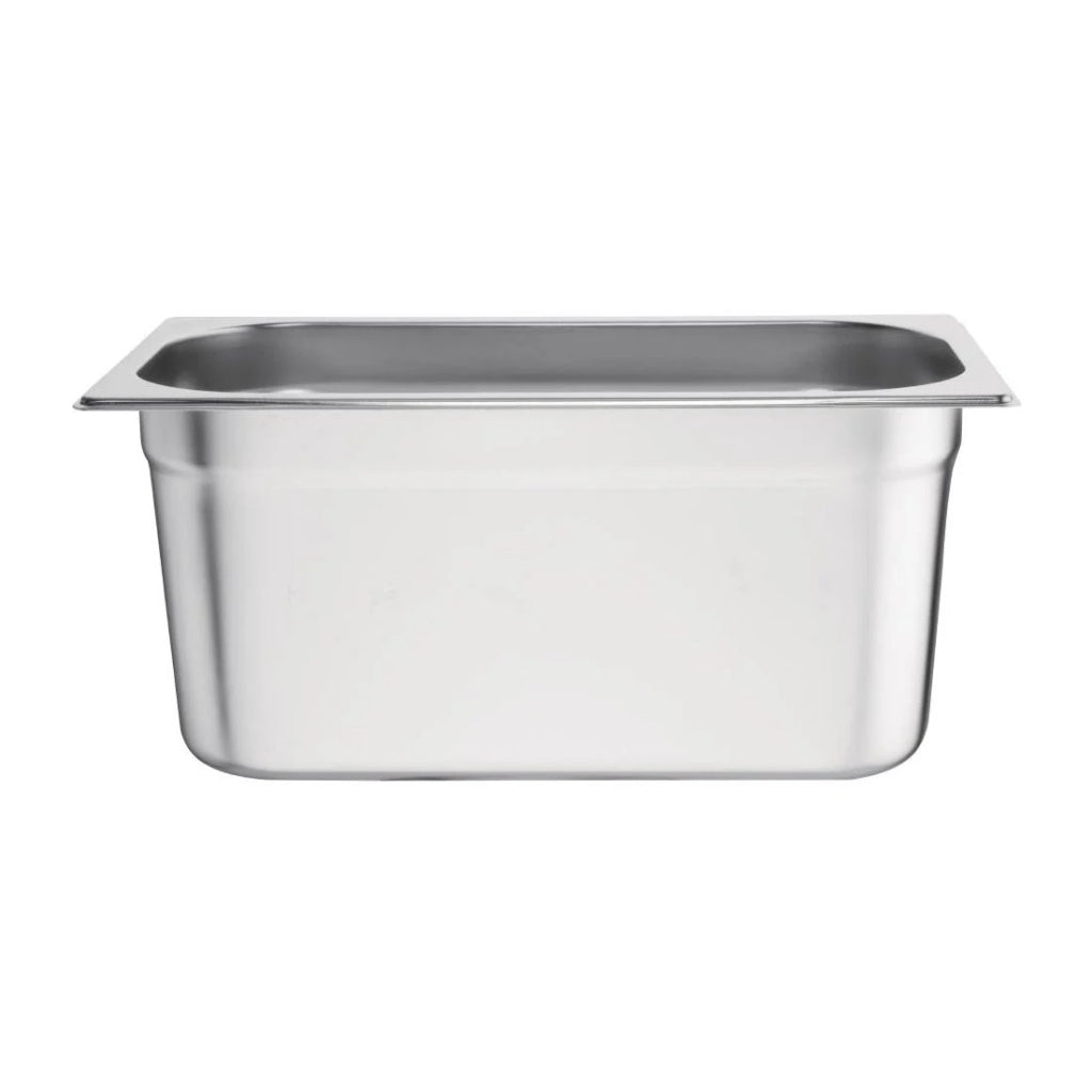 Empire 1/3 Gastronorm Pan Stainless Steel 150mm Deep - EMP-GN1-3150 GN Gastronorm Pans Empire   