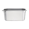 Empire 1/4 Gastronorm Pan Stainless Steel 100mm Deep - EMP-GN1-4100 GN Gastronorm Pans Empire   