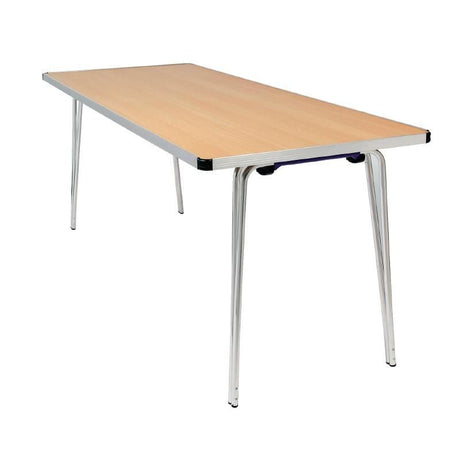 Gopak Contour Folding Table Oak 6ft - CD583