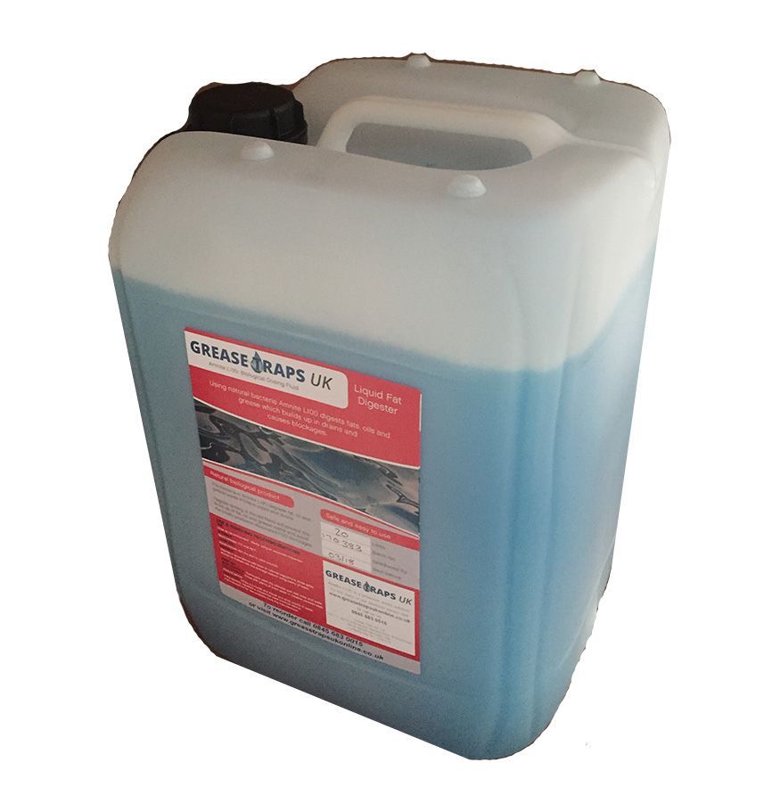 Greasebeta Amnite Liquid Fat Digester – 3 Month Drain Maintainer Supply | L100 Grease Trap Dosing Systems Empire