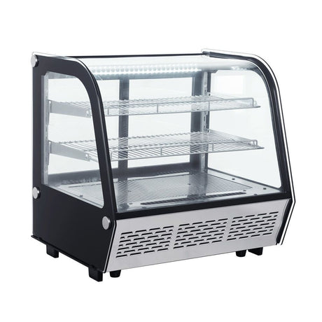 Hamoki Refrigerated Countertop Fridge Display Chiller 120 Litre - 251007 Refrigerated Counter Top Displays Hamoki   