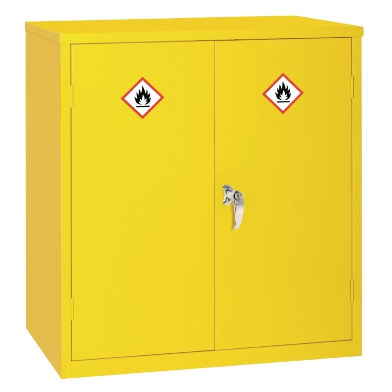 Hazardous Double Door Cabinet 30Ltr - CD997 Lockable Storage Elite Lockers   