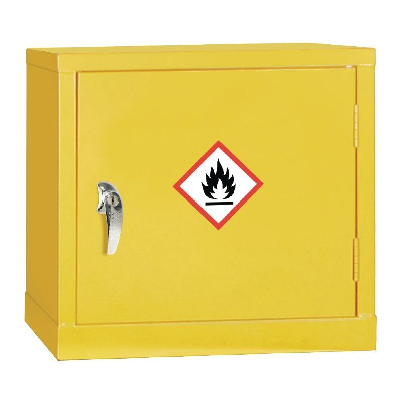 Hazardous Single Door Cabinet 5Ltr - CD999 Lockable Storage Elite Lockers   